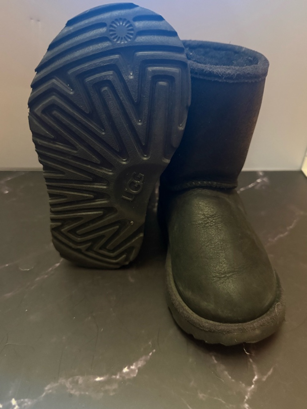 UGG Classic Mini leather boots